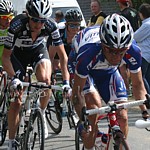 Frank Schleck pendant Li�ge-Bastogne-Li�ge 2010